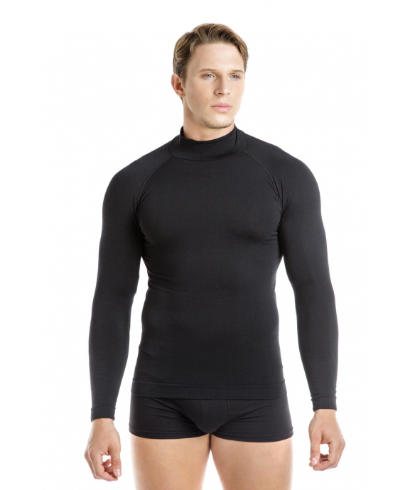 Dolcevita Termico Uomo Manica Lunga in Dryarn e Lana Merino 150 gr Ze