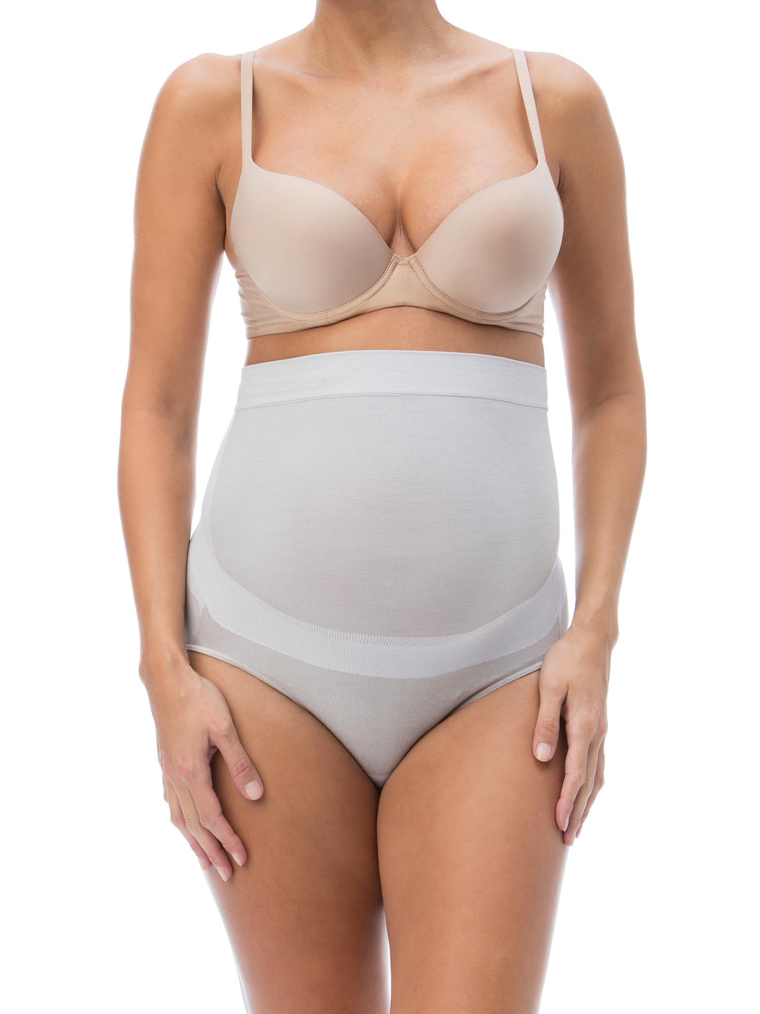 Body Modellante Premaman A Vita Alta – Pantaloncini Senza Cuciture, Morbido Supporto Addominale, Antisfregamento, Traspirante, Taglie S-XXXL, Adatto Per Gravidanza E Post-parto